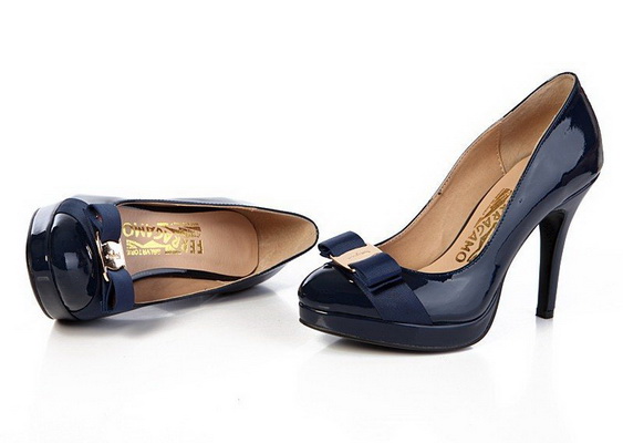 Ferragamo Shallow mouth stiletto heel Shoes Women--003